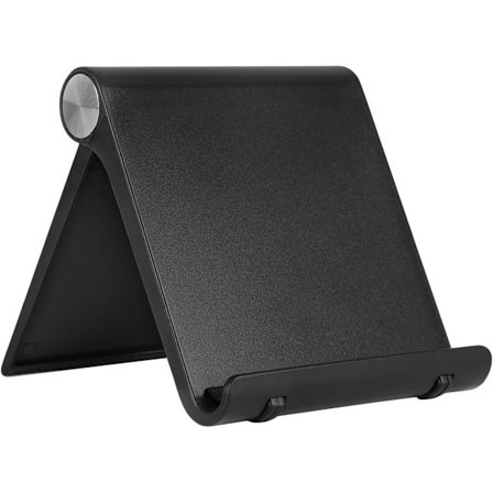 Premium Mobiltelefonholder, Sammenleggbar og Justerbar Smartphoneholder for Bord, Skrivebord, Komfortabel Støtte for Telefon, Nettbrett