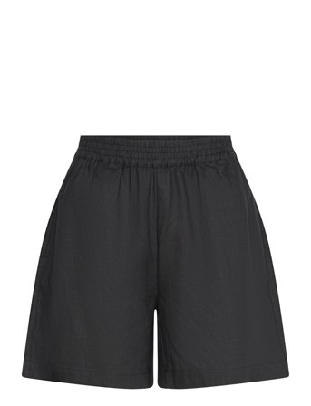 Linen Shorts Black Rosemunde