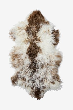 Skinnwille - Fårskinnsfäll Shansi - Brun - Fällar & skinnmattor - Från Homeroom