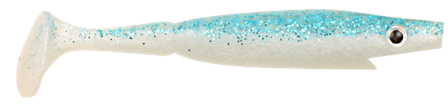 Piglet Shad 10cm 7g 6-pack Baby Blue Shad