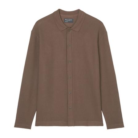 Marc O'Polo Long-sleeve shirt Brun, Herre Skjorter