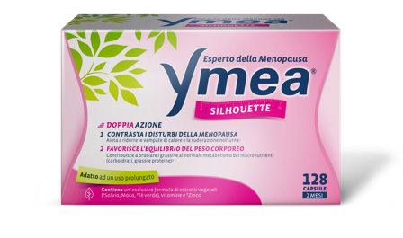 Ymea Silhouette 128 Capsule Integratore per Menopausa
