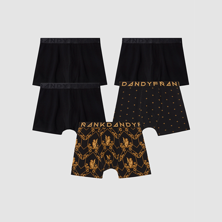 Frank Dandy Boxershorts 5 pack Sort