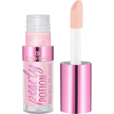 Essence Pearly Potion Multi Reflective Lipgloss 01 Golden Peach, Makeup, Læber, Lipgloss