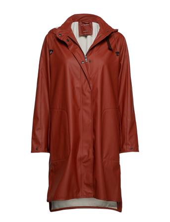 Raincoat Outerwear Rainwear Rain Coats Rød Ilse Jacobsen