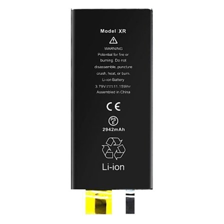 Batteri - AVISERA - iPhone XR - 2942mAh - Utan BMS - Installation utan fel