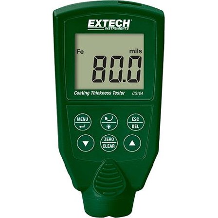 Extech CG104 Skikttjockleksmätare, Mätinstrument