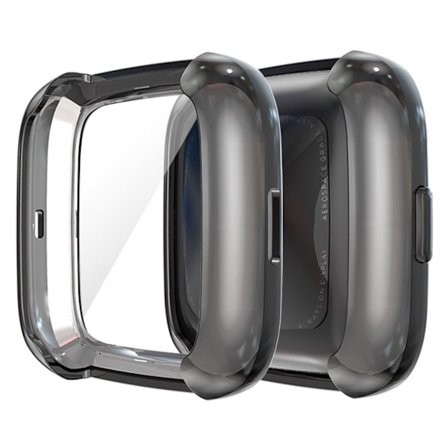 Fitbit Versa 2 galvanointikotelo - Musta