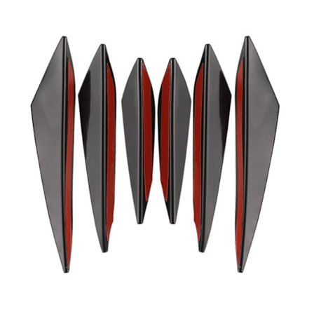 Bil Spoiler Splitter SVART