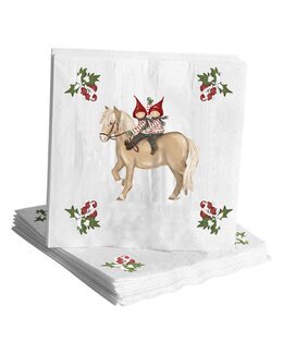 Lunchservett Tusse 20-pack Vit - Nääsgränsgården