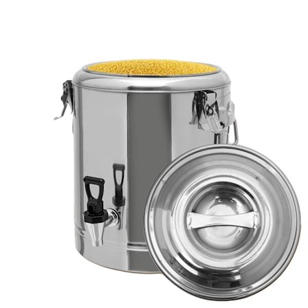 Isolerad hink, 14L kapacitet, rostfritt stål