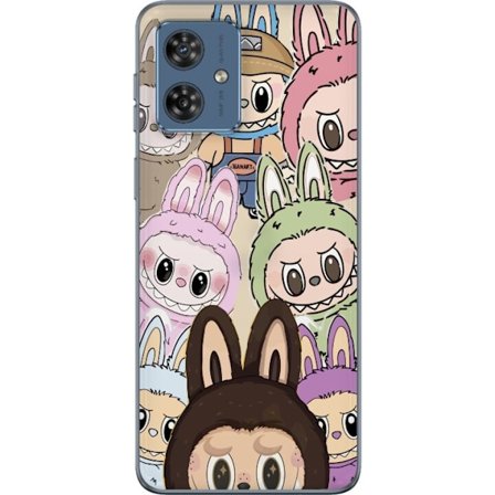 Yhteensopiva Puhelinkuori Motorola Motorola Moto G54 The Monster Edition Keräilyfiguuri Anime