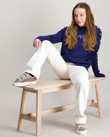 Zadig&Voltaire PULLOVER Blå Tröjor Tjej - Kids Brand Store