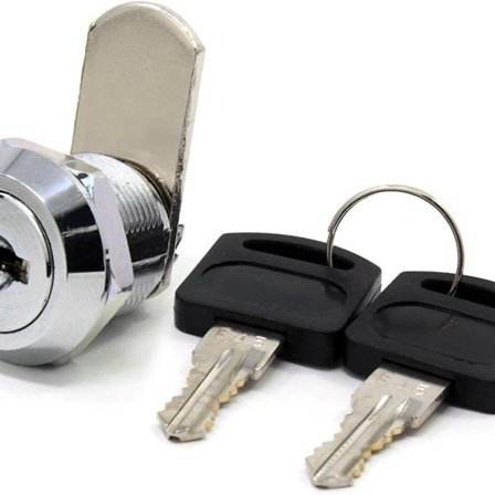 Sikkerhetspostkasse lås, rustfritt stål skufflås KLB