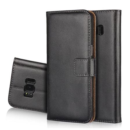 Samsung Galaxy Note 8 - Stilrent Fodral Med Plånbok (läder) Grön