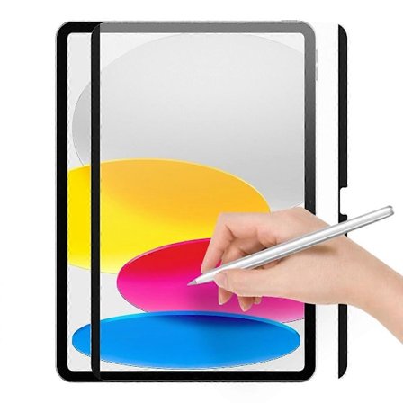 Kompatibel med iPad (2025) 10.9 (2022) 0.15mm Magnetisk Vac Sorb Papir Lignende Skærmbeskytter HD Klar PET-lingling}