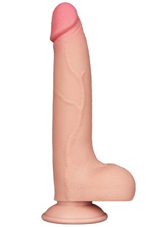 Sliding-Skin Dual-Layer Dildo 20 cm