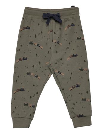 Train Sweat Pants Baby Collegehousut Olohousut Monivärinen/Kuvioitu Müsli By Green Cotton