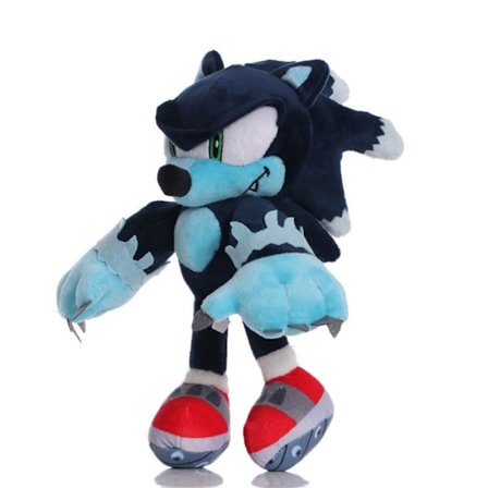 28 cm Sonic Plysch Doll Nyckelring Shadow Hedgehog Uppstoppad Pendel Toy