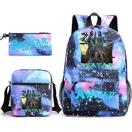 Ryggsäck Avatar 2 Ryggsäck 16 Tum Student Ryggsäck Skolväska Barn Present Stil C21