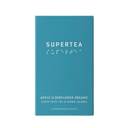 Teministeriet Supertea Organic Apple Elderflower, Helse & Madvarer, Te, Øvrig Te