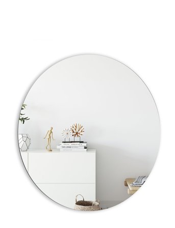 Incado Silver Round Mirror - Nude - Ø 50 cm