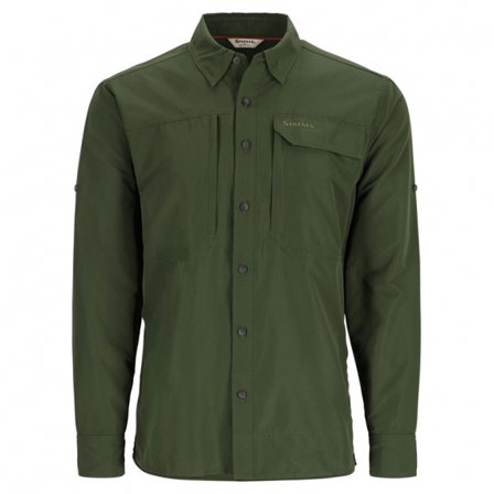 Simms Guide Shirt Riffle Green L