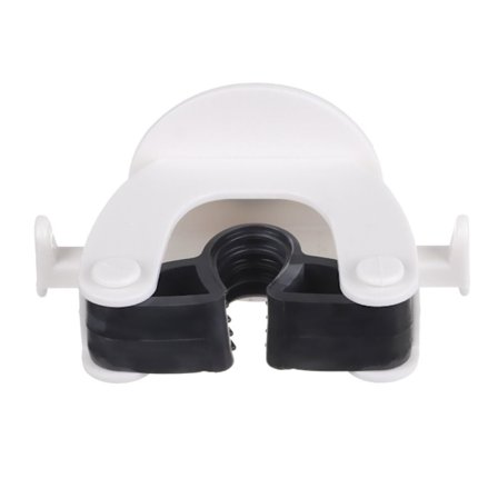 Broom Mopp Hållare Borste Broom Tidy Organizer SVART