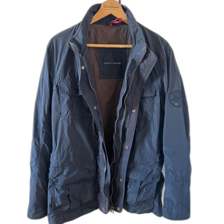 Mörkblå vår/höstjacka Tommy Hilfiger M