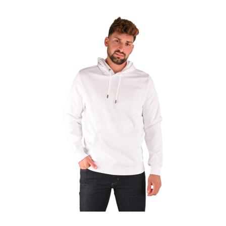 Calvin Klein, Hoopie K10k 1099090-Vo Af Wit, Heren, Maat:L