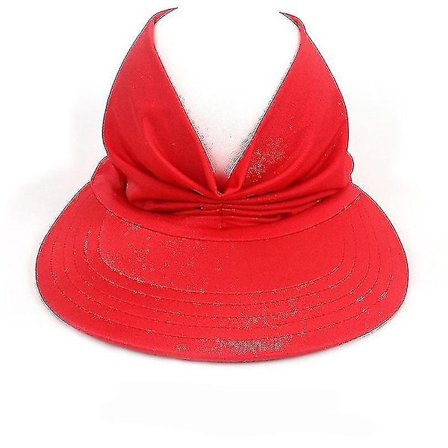 Baseball-aurinkohattu Urheilullinen Aurinkosuoja Tyhjä Yläosa UV-Suoja Aurinkohatut Naiset UV-Suoja Tuli Ranta