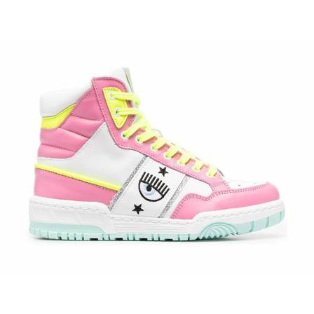 Chiara Ferragni Collection Bold Eye high-top sneakers Pink, Dame, Størrelse: 38 EU