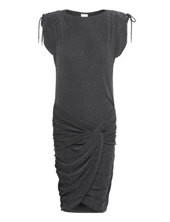 2Nd Takoda - Lurex Drape Dresses Party Dresses Grå 2NDDAY*Betinget Tilbud