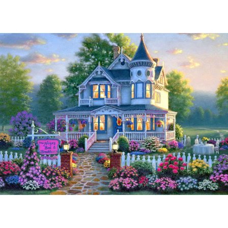 Diy Diamond Broderi Maleri Kit Korssting Billeder Kunst Håndværk Hjem Væg Dekoration Slot