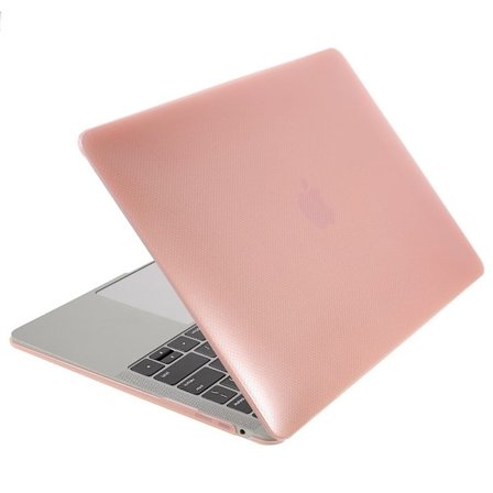 MacBook Air 13 Retina (A2179, 2020) / M1 (A2337, 2020) / (A1932, 2018-2019) deksel med prikkmønster - Rosa