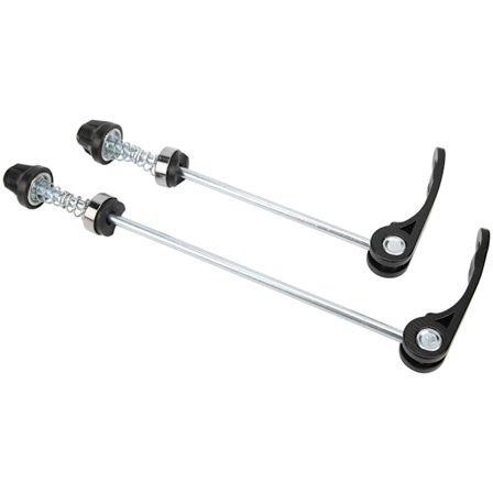 1 Par Cykel Snabbkoppling Hjulaxlar Fram Bak Hjulaxel Landsväg Mountainbike Tillbehör Svart