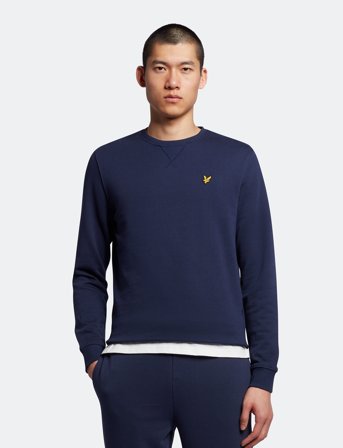 Lyle & Scott Crew Neck Sweatshirt - Navy - S