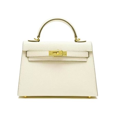 Stor Väska för Kvinnor Messenger Handväska Milkshake Vit 28x12x21cm