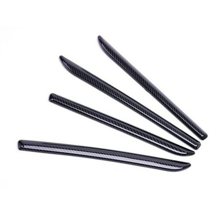 Interiør dørlist for bil, modifiserte ABS-interiørtilbehør for A3 8V 2014-2018