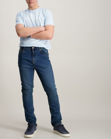 Grunt Rebel Prem Blue Blå Jeans Kille - Kids Brand Store