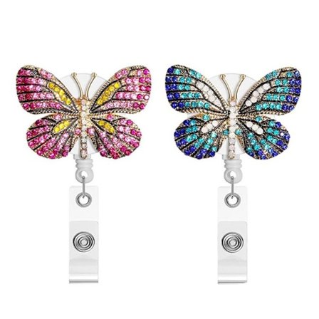 Badge Reel Infällbar Badge Namn Badge Clip