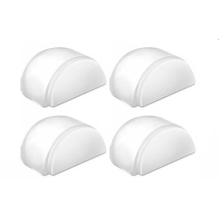 Rund selvklæbende dørstop 4-pak