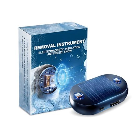 Anti-frys- och snöborttagningsinstrument Portabelt verktyg för avisning och snabb smältning av snö i bilens vindruta och backspegel