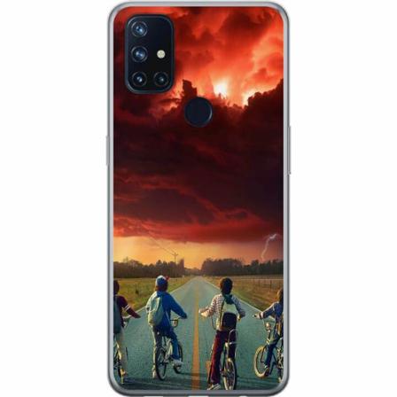 Oneplus Nord N10 5g Mjukt Skal - Stranger Things