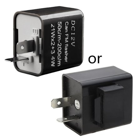 LED Blinklys Relé Justerbar For Motorsykkel Bil LED Blinklys Pære db