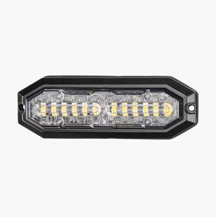 Blixtljus med 12 st. LED vit