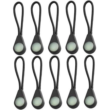 10-pack Självlysande Dragkedjekläppar Dragkedjeersättare