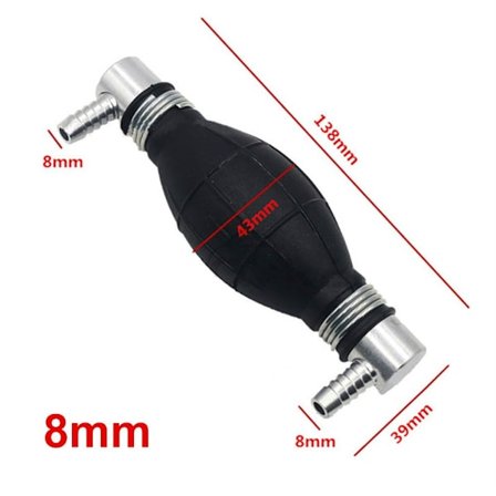 Käsikäyttöinen sifonipumppu, siirtotyökalut 8MM