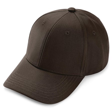 Waykins | Brown Hard Front Cotton Cap for Men - Men’s Caps