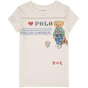 Kids - Ralph Lauren White Embroidered T-Shirt 8-9 Years - Tops - 8-9 years - White - Mädchen